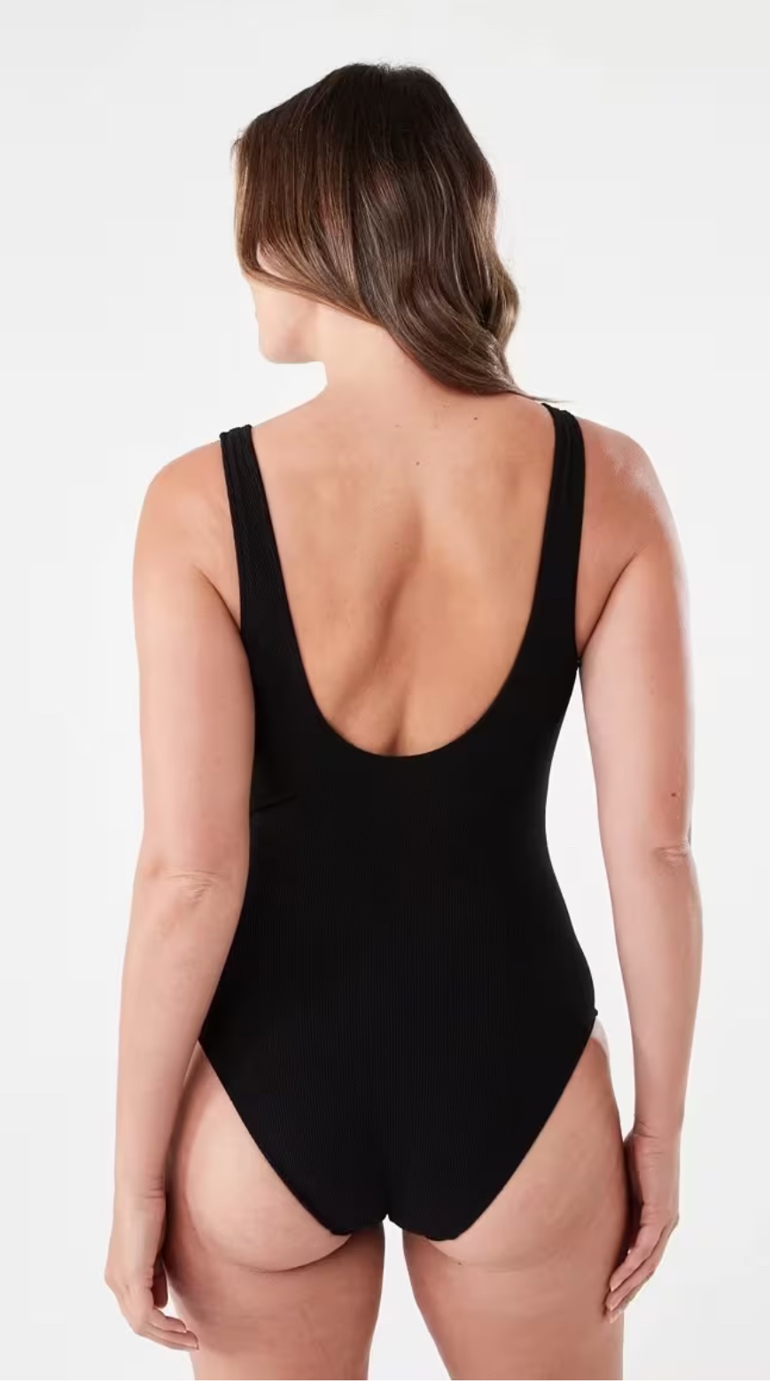Maillot de Bain Une Pièce Crinkle – Noir - Image 2