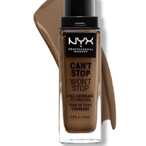 NYX Can't Stop Won't Stop Full Coverage Foundation Deep Sable 30ml