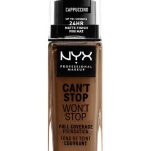 NYX Can't Stop Won't Stop Full Coverage Foundation Cappucino 30ml
