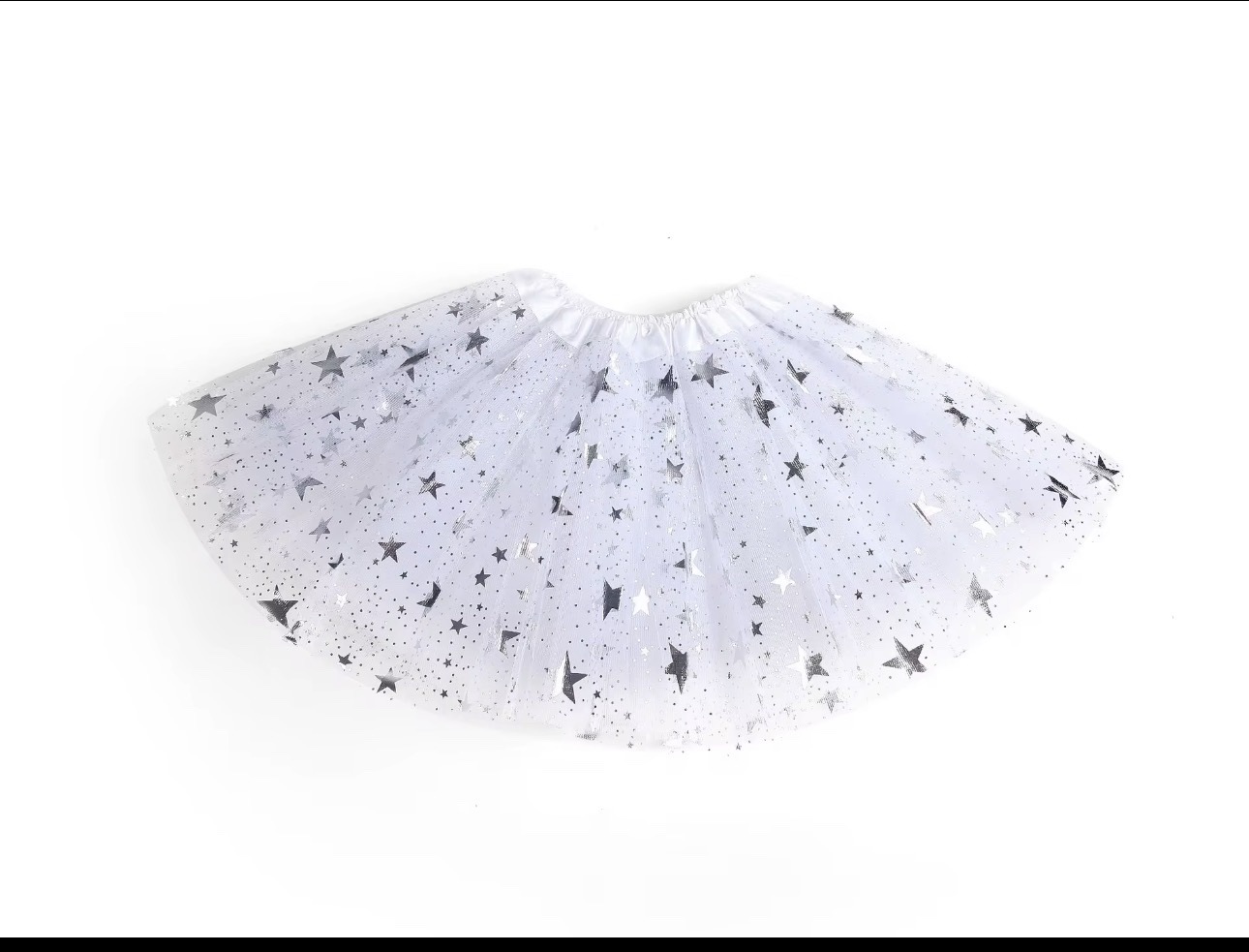 Tutu skirt large pentagram mesh triple